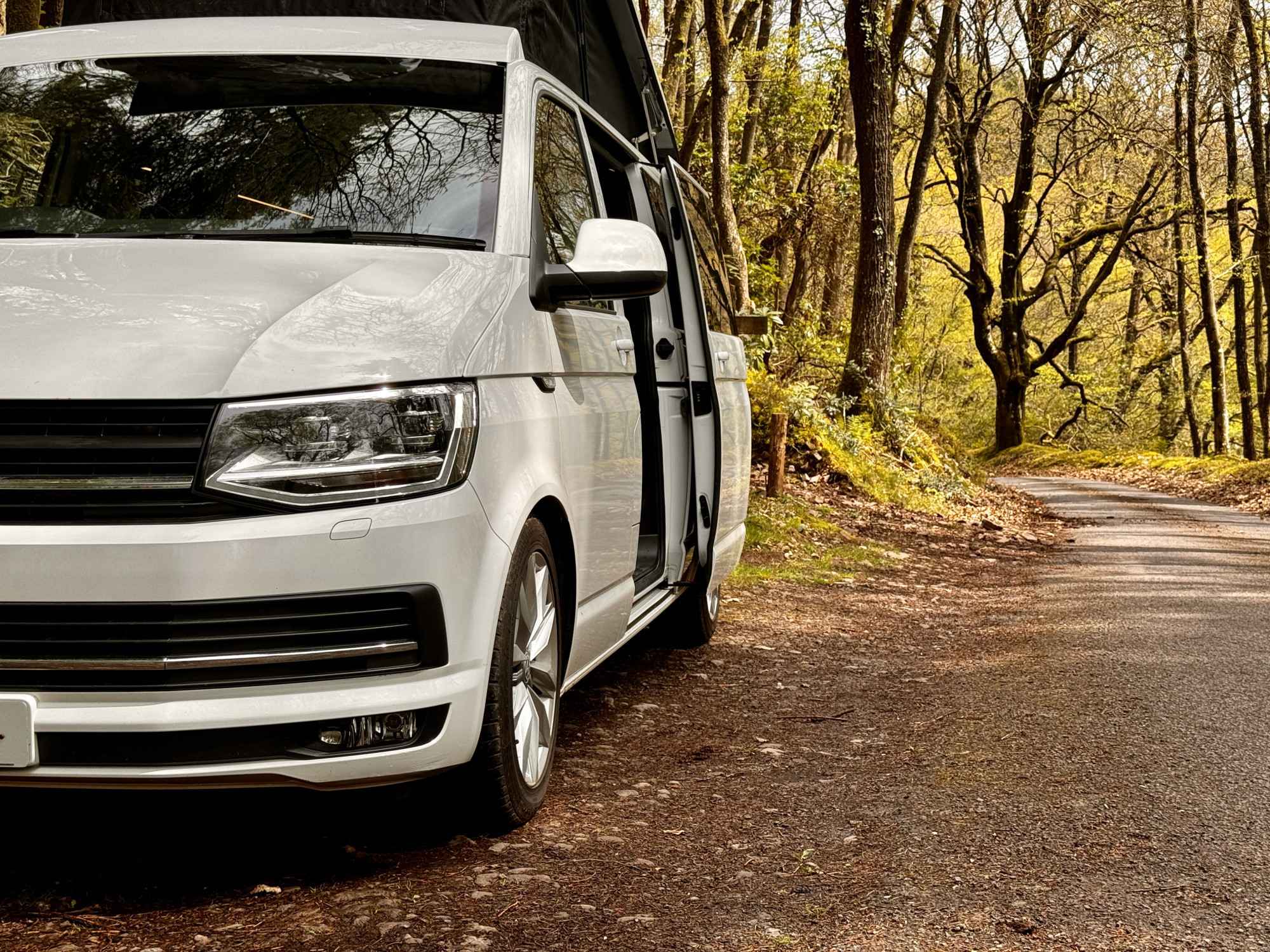 A VW T6 Campervan called Herman and for hire in Taunton, Somerset
